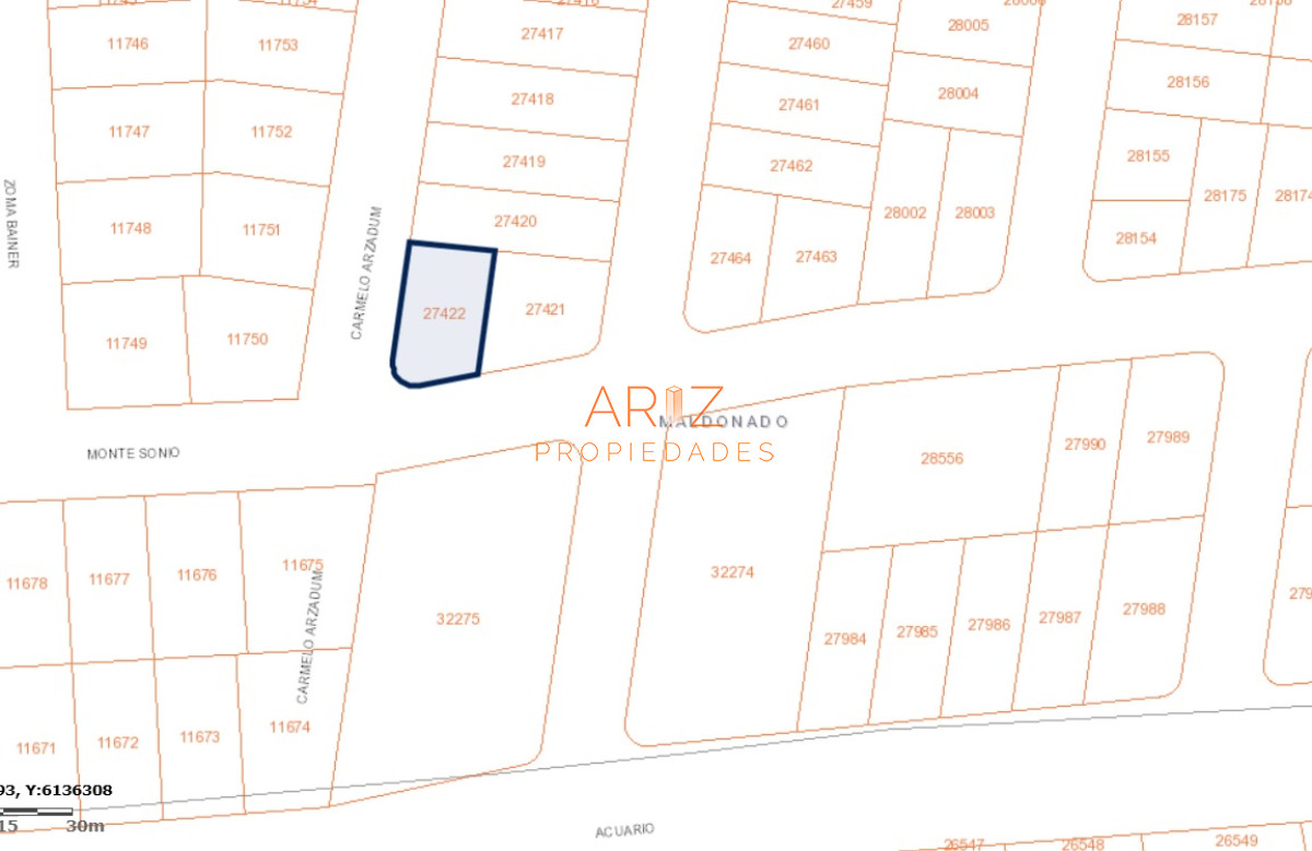 Terreno ID.2337 - Venta terreno en Lausana, Maldonado. buen precio