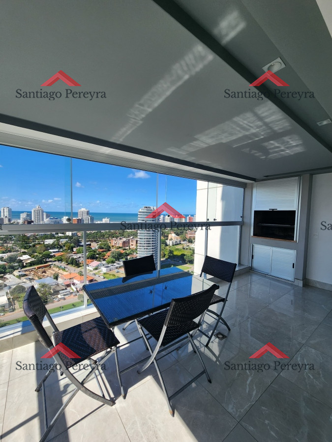 Apartamento ID.13306 - Miami Boulevard II, departamento de 2 dormitorios, terraza con parrillero.