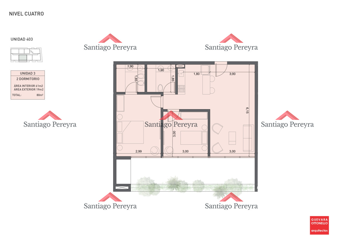 Apartamento ID.16198 - Pre-Lanzamiento EXCLUSIVO - compre con financiacion, 1 dorm. en venta. Edif. Genova