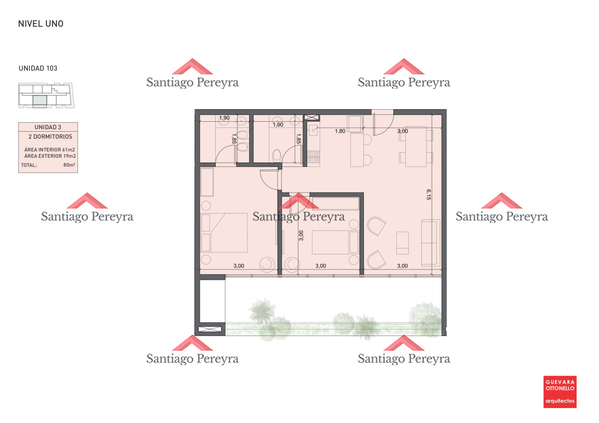 Apartamento ID.16198 - Pre-Lanzamiento EXCLUSIVO - compre con financiacion, 1 dorm. en venta. Edif. Genova