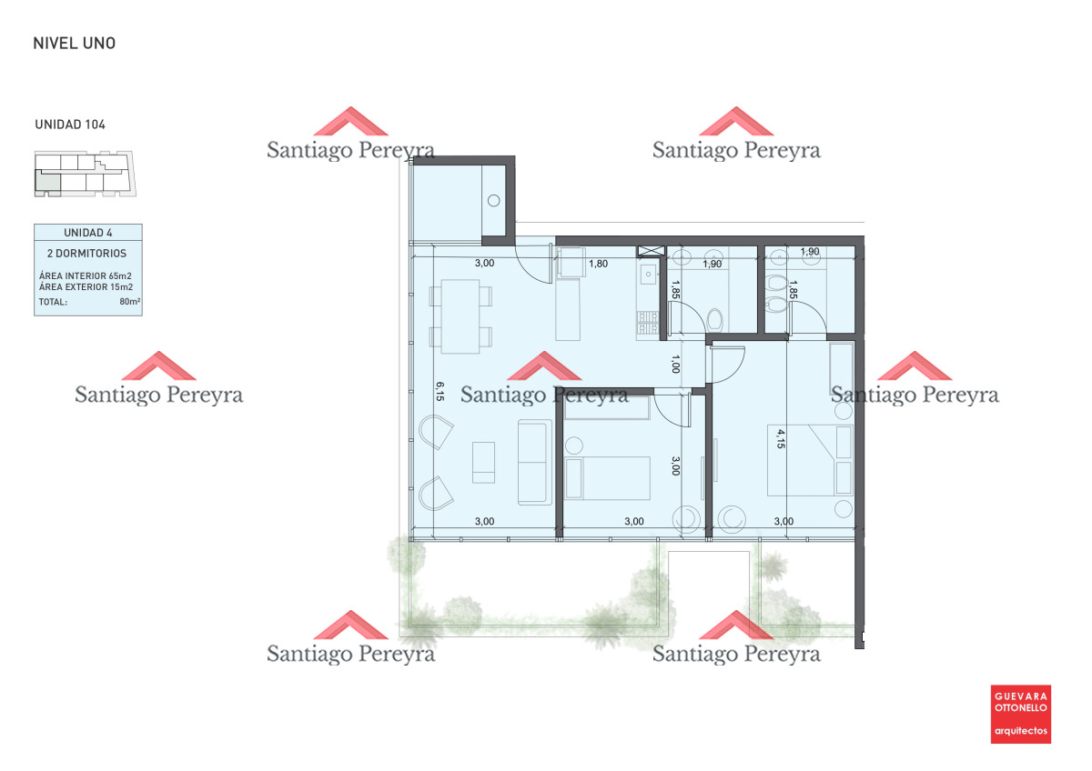 Apartamento ID.16198 - Pre-Lanzamiento EXCLUSIVO - compre con financiacion, 1 dorm. en venta. Edif. Genova
