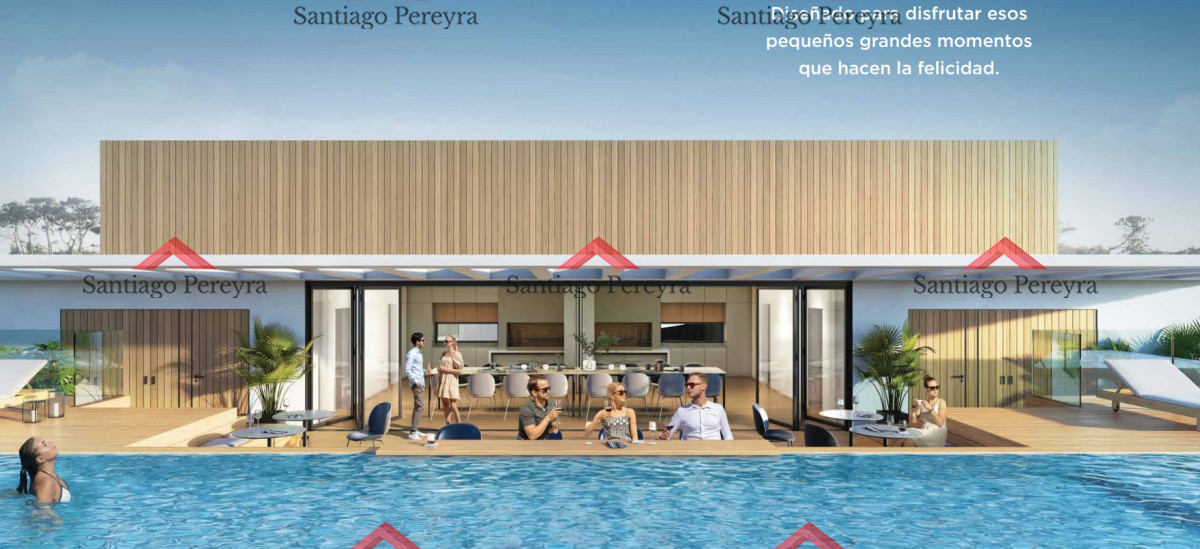 Apartamento ID.16372 - Espectacular departamento de 3 dormitorios frente al mar. Walmer Lagoon