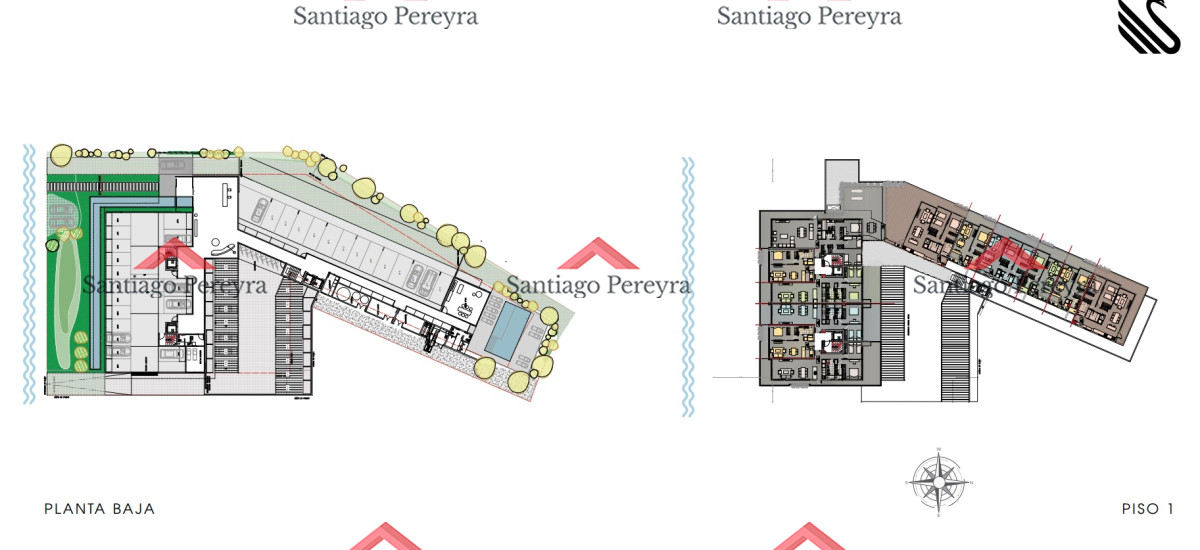 Apartamento ID.16372 - Espectacular departamento de 3 dormitorios frente al mar. Walmer Lagoon
