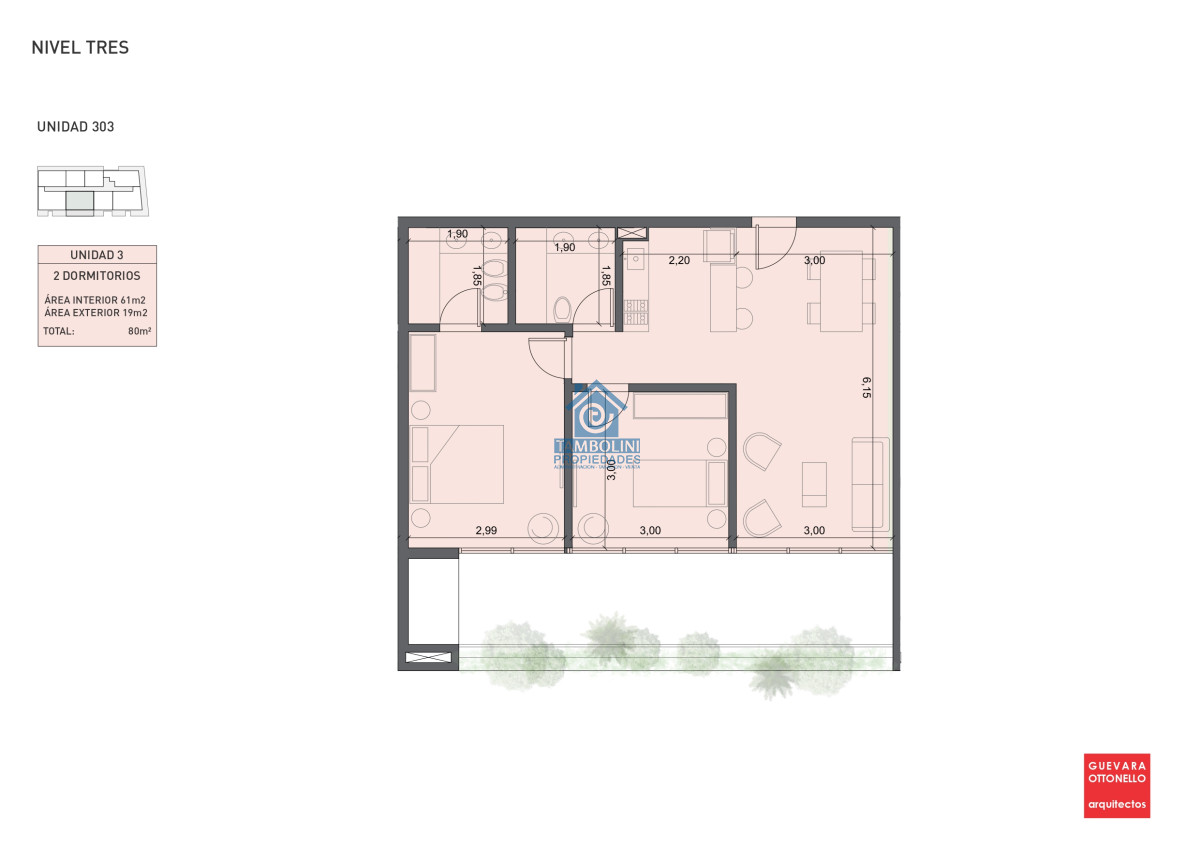 Apartamento ID.686 - Pre-Lanzamiento EXCLUSIVO - compre con financiacion, 1 dorm. en venta. Edif. Genova
