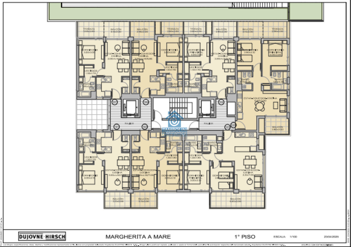 Apartamento ID.858 - Departamento de 1 dormitorio en venta - Lanzamiento Margherita A Mare Residences