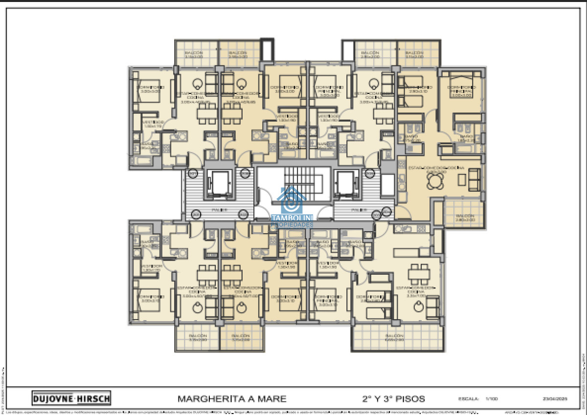 Apartamento ID.858 - Departamento de 1 dormitorio en venta - Lanzamiento Margherita A Mare Residences