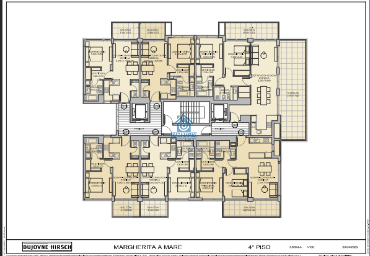Apartamento ID.858 - Departamento de 1 dormitorio en venta - Lanzamiento Margherita A Mare Residences