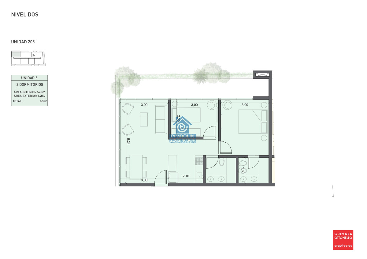 Apartamento ID.686 - Pre-Lanzamiento EXCLUSIVO - compre con financiacion, 1 dorm. en venta. Edif. Genova