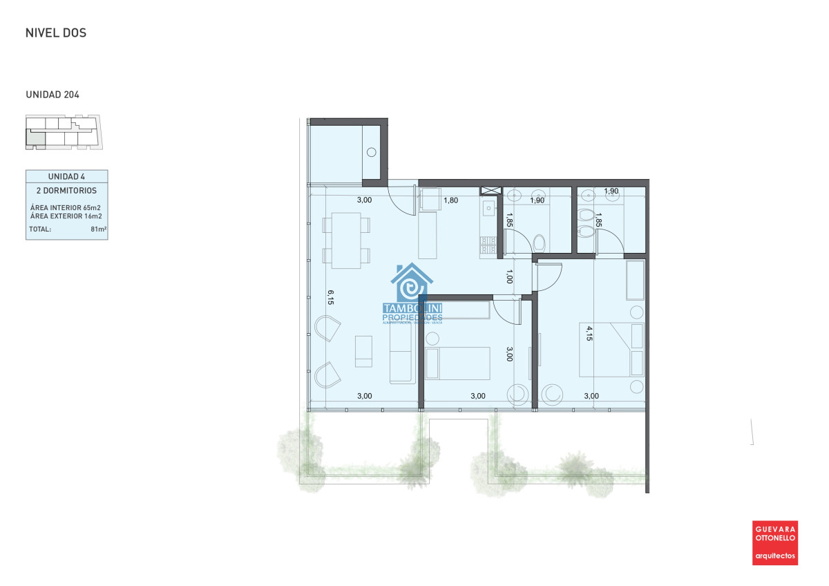 Apartamento ID.686 - Pre-Lanzamiento EXCLUSIVO - compre con financiacion, 1 dorm. en venta. Edif. Genova