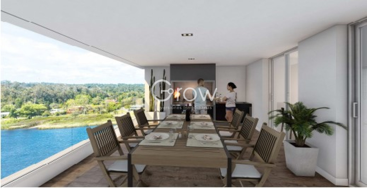 Apartamento ID.4171 - Vende apartamento con vista al mar de 3 suites, en Mansa- Punta del Este.