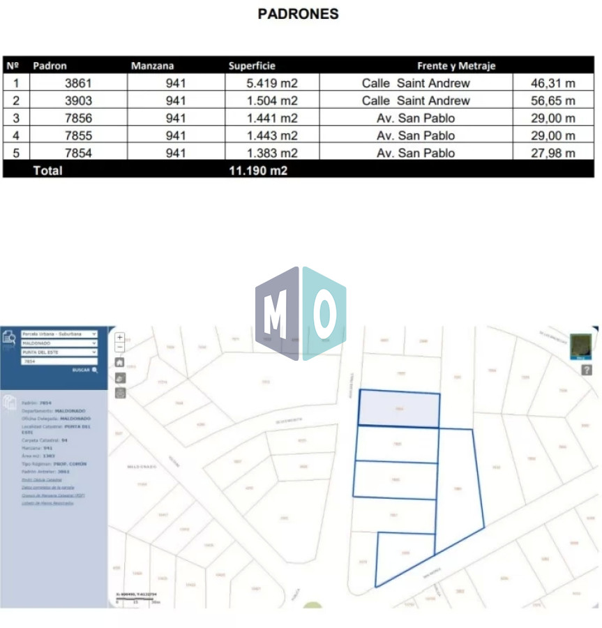 Terreno ID.459 - Espectacuar terreno en la zona más solicitada. Golf, Punta del Este 
