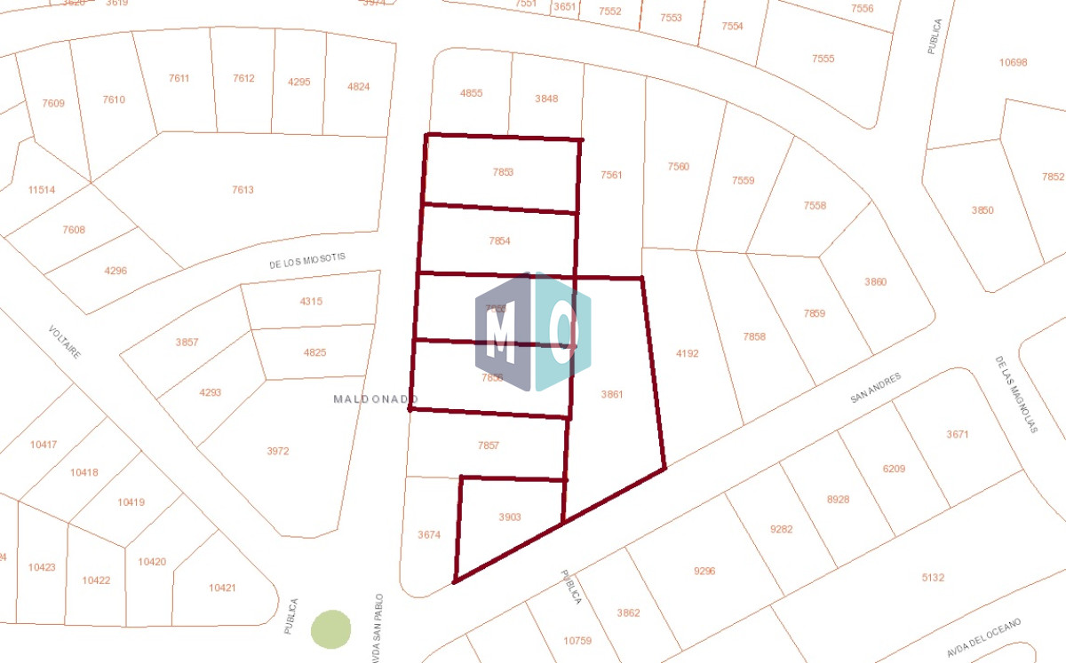 Terreno ID.459 - Espectacuar terreno en la zona más solicitada. Golf, Punta del Este 