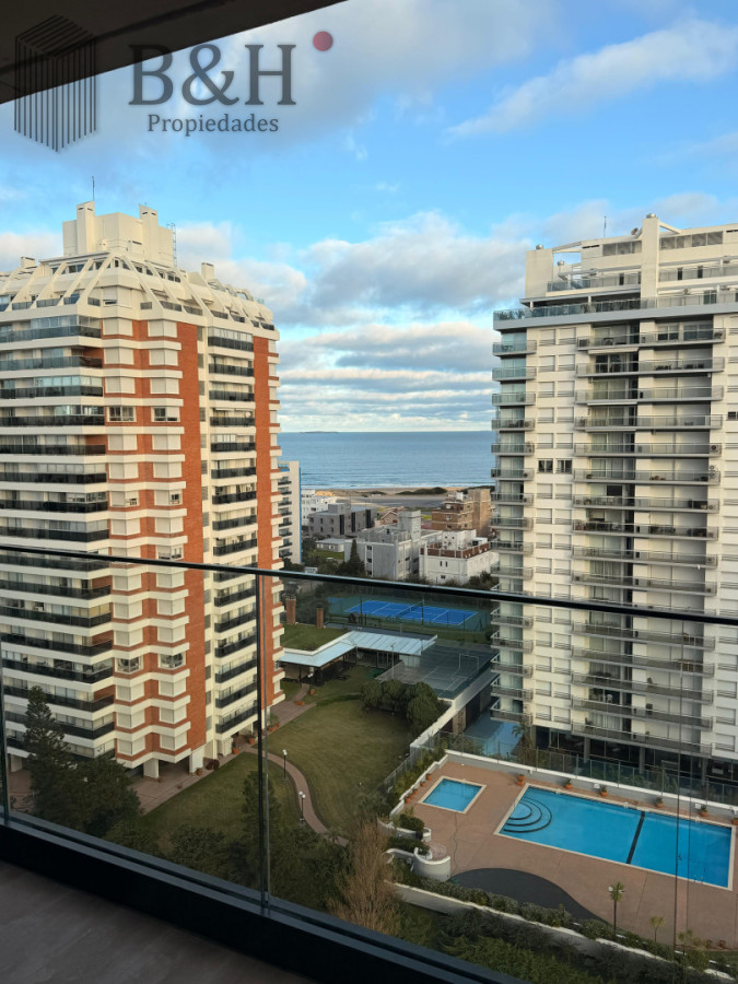 Apartamento ID.7574 - En venta apartamento de 2 dormitorios,  con agradable vista en Mansa, Punta del Este