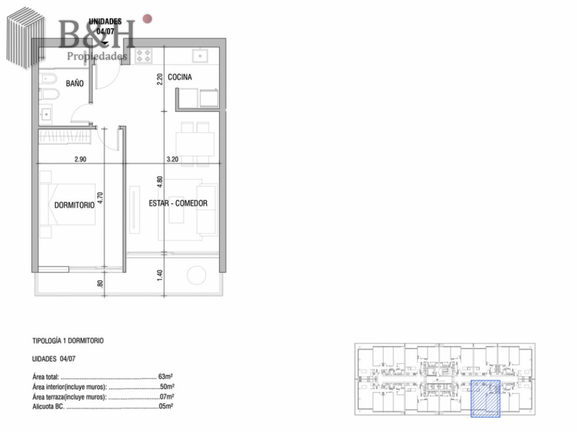 Apartamento ID.7580 - Apartamento en venta en Torres del Este, de 1 dormitorio