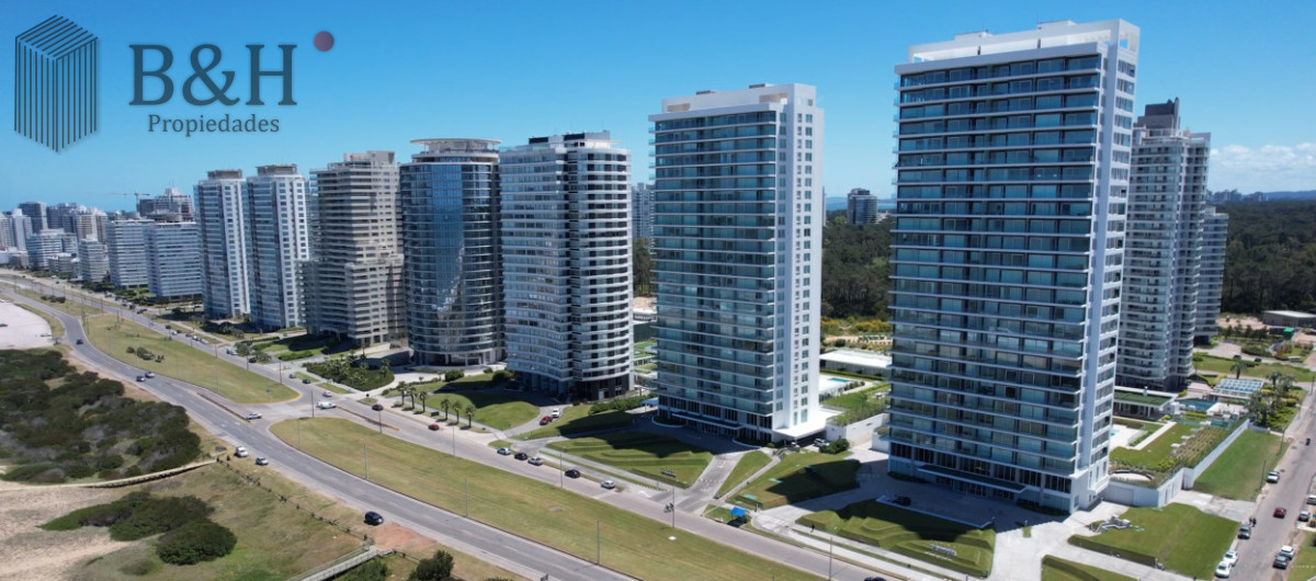 Apartamento ID.6350 - Vistas panoramicas de Playa Brava, Departamento de 3 dormitorios en venta. Torre Le Parc