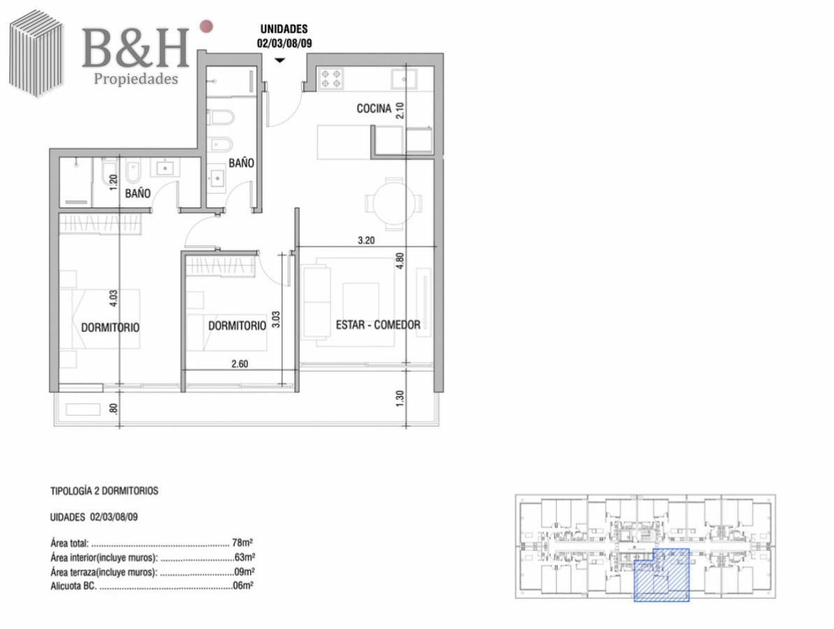 Apartamento ID.7580 - Apartamento en venta en Torres del Este, de 1 dormitorio