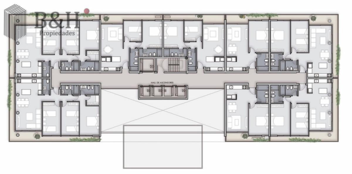 Apartamento ID.7574 - En venta apartamento de 2 dormitorios,  con agradable vista en Mansa, Punta del Este