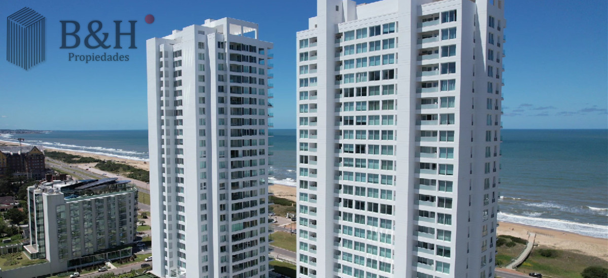 Apartamento ID.6350 - Vistas panoramicas de Playa Brava, Departamento de 3 dormitorios en venta. Torre Le Parc
