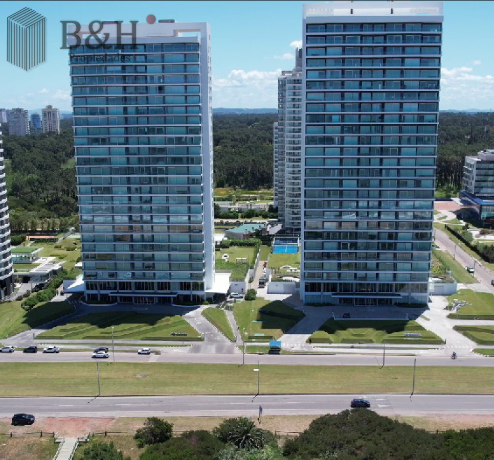 Apartamento ID.6350 - Vistas panoramicas de Playa Brava, Departamento de 3 dormitorios en venta. Torre Le Parc