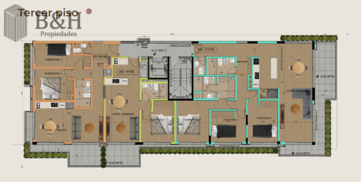 Apartamento ID.7109 - PROYECTO MODELO, nuevo lanzamiento en Punta del Este, en el corazon de la Peninsula