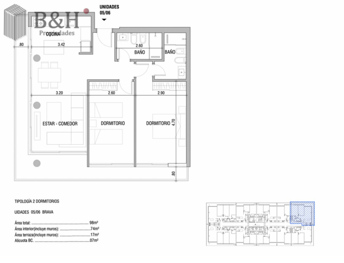 Apartamento ID.7580 - Apartamento en venta en Torres del Este, de 1 dormitorio