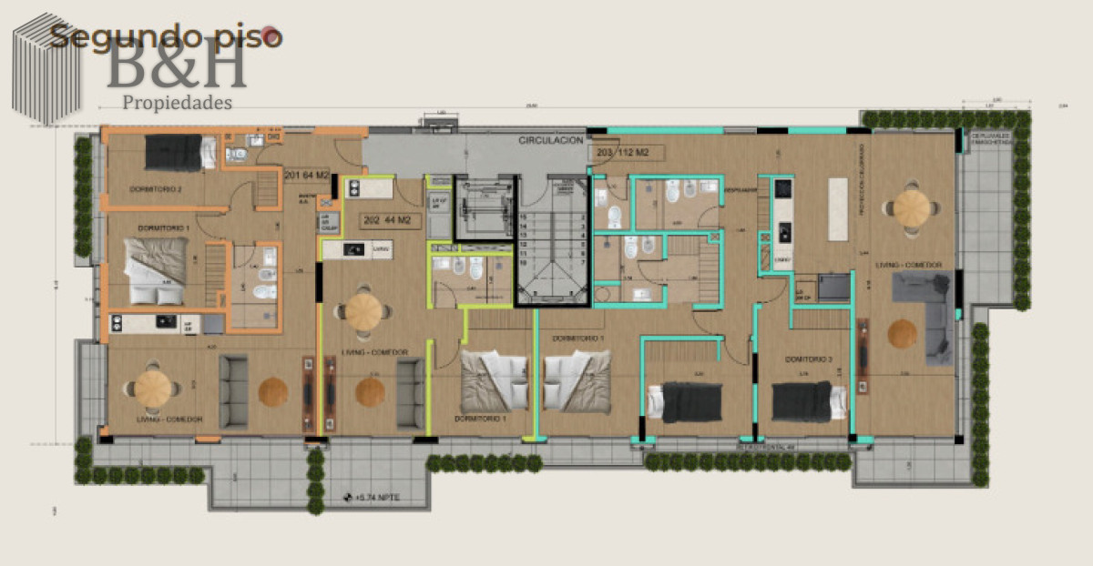 Apartamento ID.7109 - PROYECTO MODELO, nuevo lanzamiento en Punta del Este, en el corazon de la Peninsula