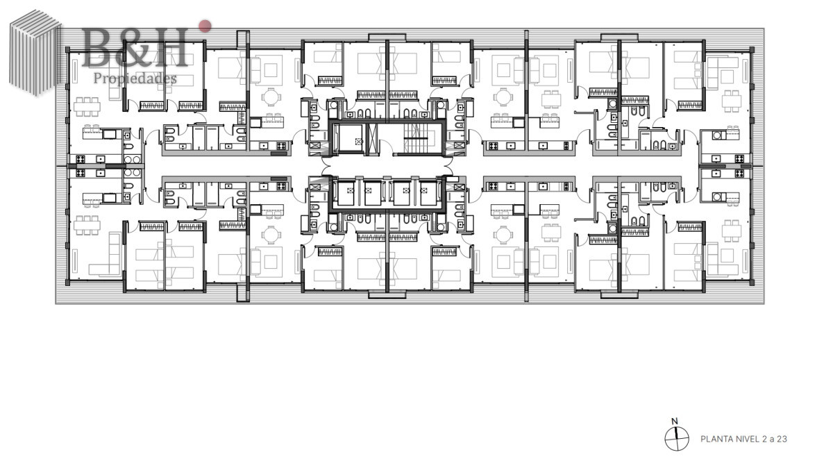Apartamento ID.7580 - Apartamento en venta en Torres del Este, de 1 dormitorio