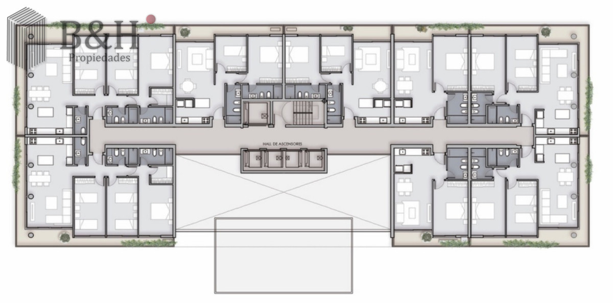 Apartamento ID.7580 - Apartamento en venta en Torres del Este, de 1 dormitorio