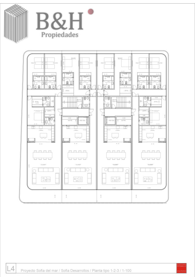 Apartamento ID.7396 - Departamento frente al mar, 2 dormitorios en venta, Sofia del Mar, financiacion