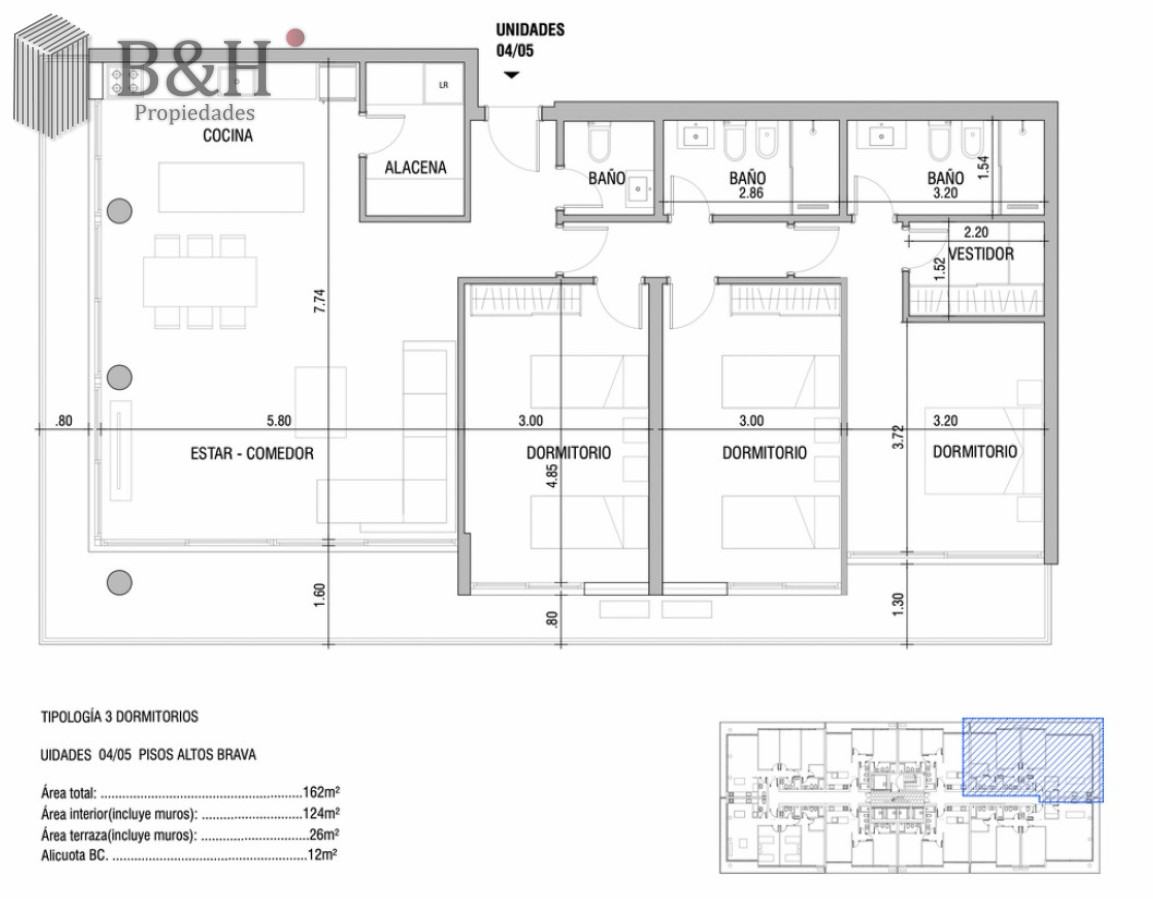 Apartamento ID.7580 - Apartamento en venta en Torres del Este, de 1 dormitorio