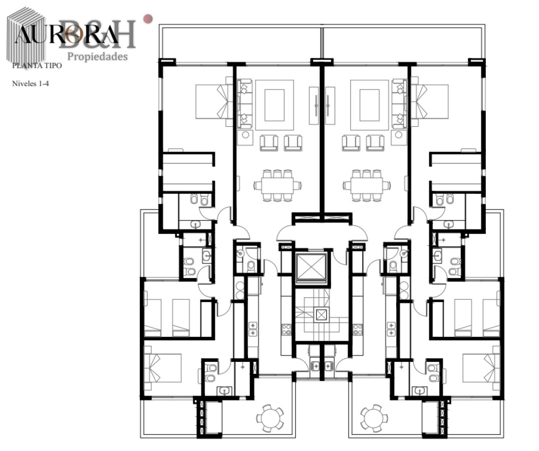 Apartamento ID.7465 - Frente al mar. 3 dormitorios en venta - Aurora - Financiacion