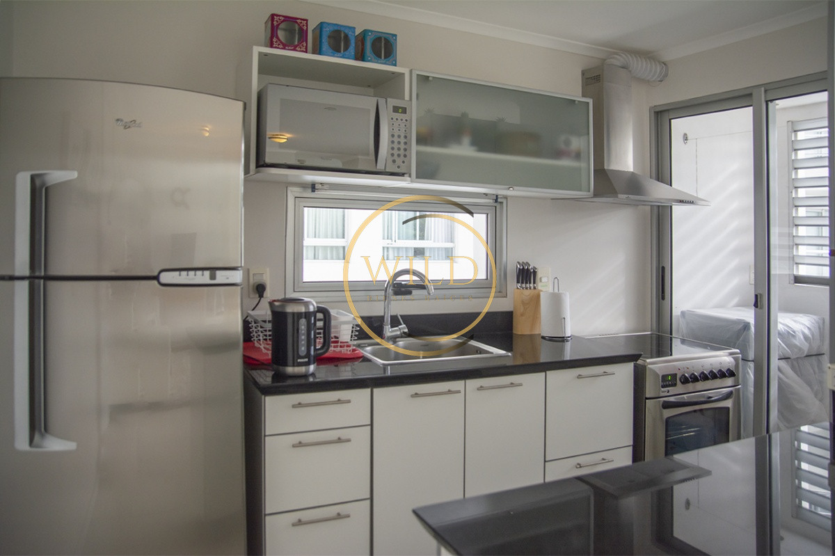 Apartamento ID.1840 - Departamento de 1 dormitorio y medio en venta en complejo con amenities. Playa Brava