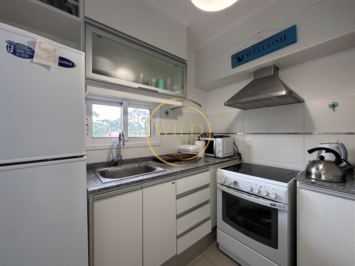 Apartamento ID.2198 - Vende apartamento en playa mansa de 1 dormitorio con parrillero, Punta del Este 