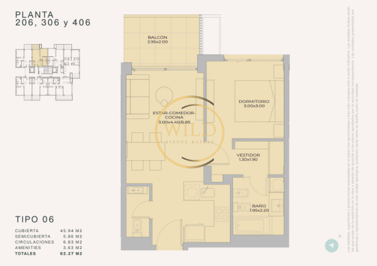 Apartamento ID.2472 - Departamento de 2 dormitorios en venta - Margherita A Mare Residences - Lanzamiento