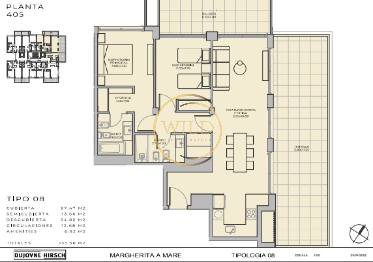Apartamento ID.2472 - Departamento de 2 dormitorios en venta - Margherita A Mare Residences - Lanzamiento