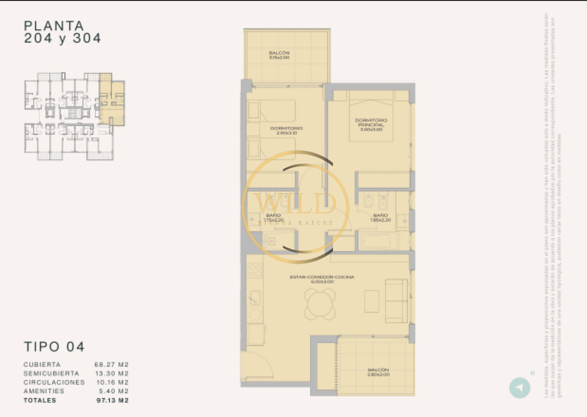 Apartamento ID.2472 - Departamento de 2 dormitorios en venta - Margherita A Mare Residences - Lanzamiento