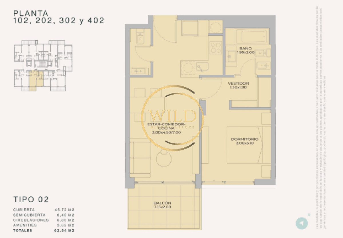 Apartamento ID.2472 - Departamento de 2 dormitorios en venta - Margherita A Mare Residences - Lanzamiento