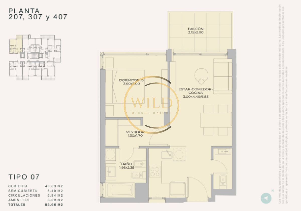 Apartamento ID.2472 - Departamento de 2 dormitorios en venta - Margherita A Mare Residences - Lanzamiento
