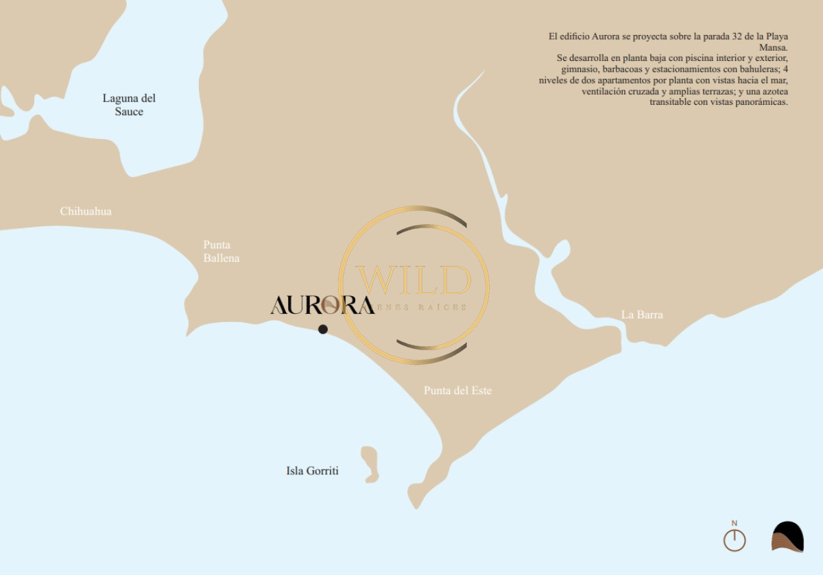 Apartamento ID.5643 - Frente al mar. 3 dormitorios en venta - Aurora - Financiacion