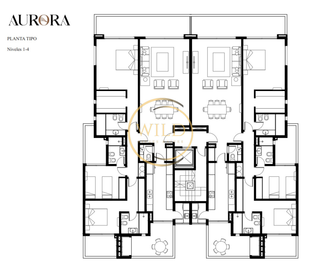 Apartamento ID.5643 - Frente al mar. 3 dormitorios en venta - Aurora - Financiacion