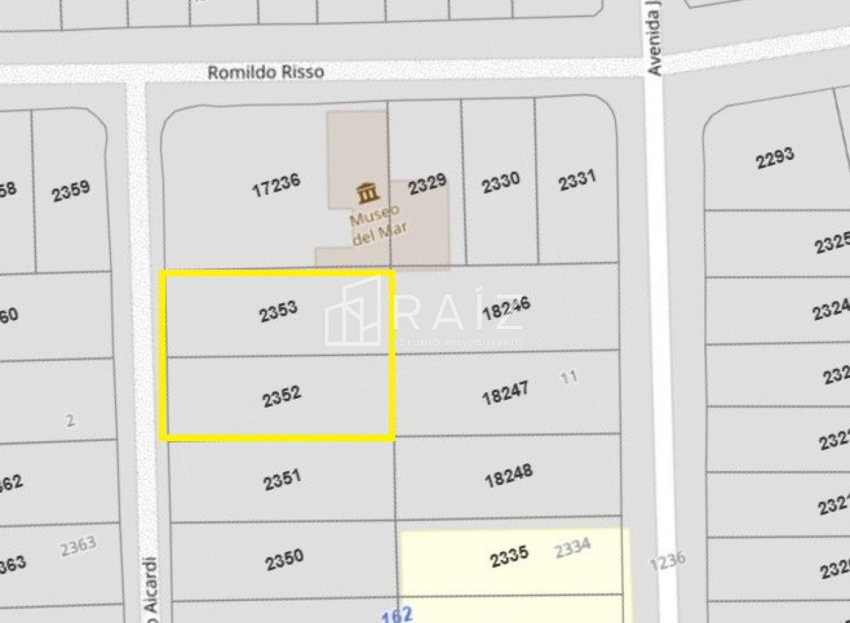 Terreno ID.12032 - Terreno de 1700 mts 2 a la venta en La Barra El Tesoro