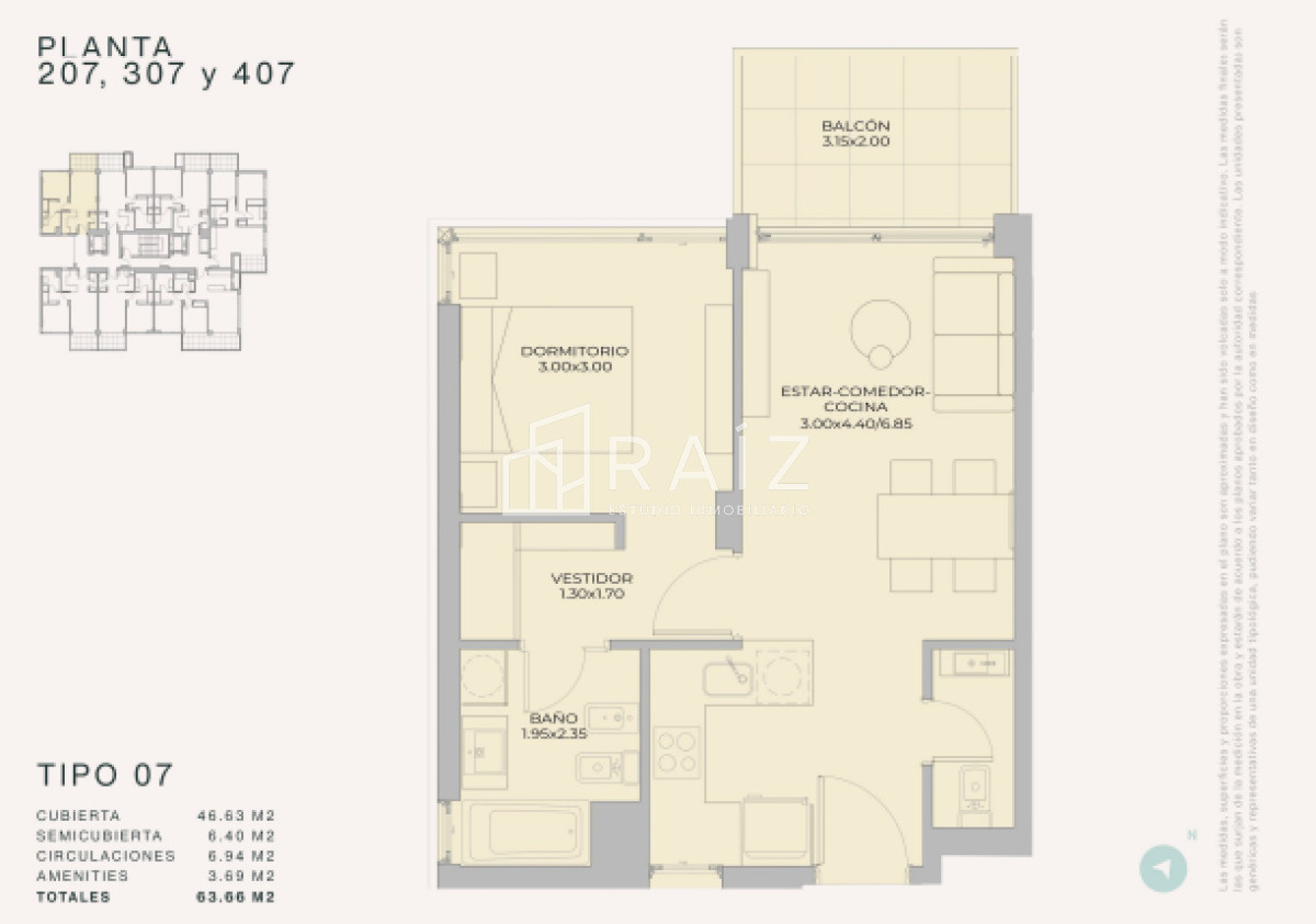 Apartamento ID.11273 - APARTAMENTO 1 DORMITORIO VENTA PENINSULA