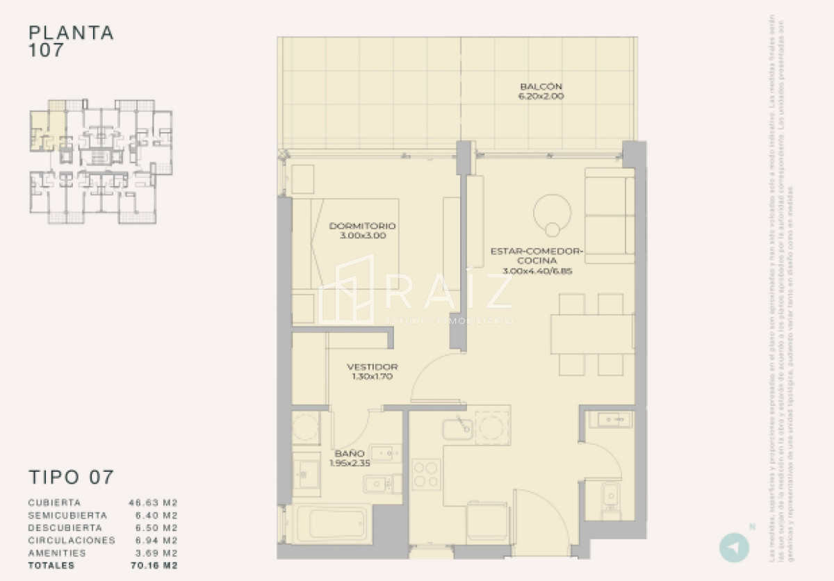 Apartamento ID.11273 - APARTAMENTO 1 DORMITORIO VENTA PENINSULA