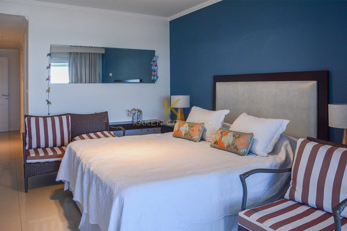 Apartamento ID.21096548 - Departamento en Torre Lobos en alquiler frente al mar, 3 dormitorios mas dependencia