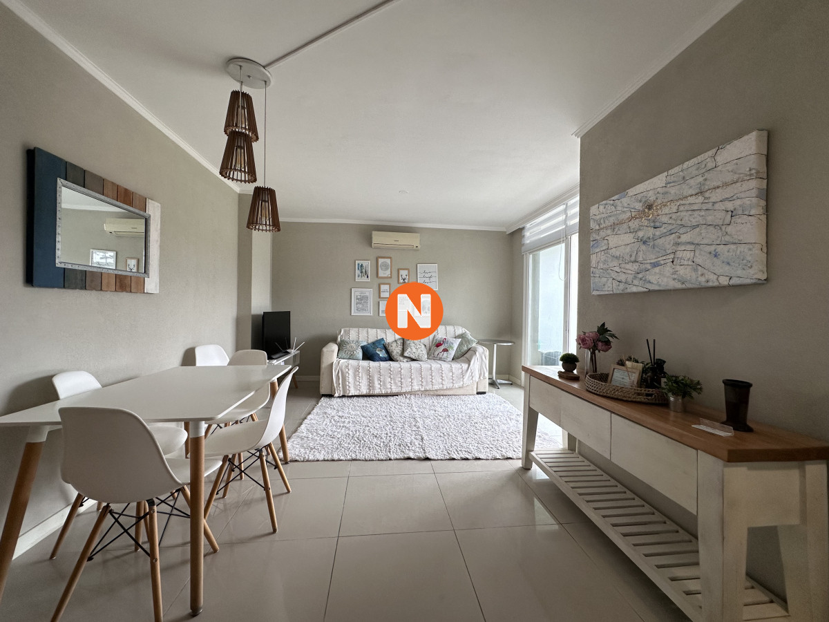 Apartamento Ref.224968 - Vende apartamento en playa mansa de 1 dormitorio con parrillero, Punta del Este 