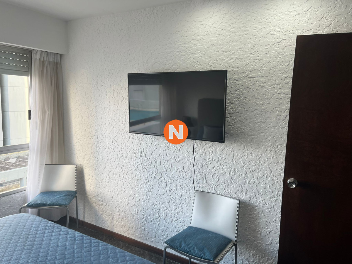 Apartamento Ref.222821 - Apartamento en Edifciio Torres del plata , Playa Brava , 1 dormitorio 