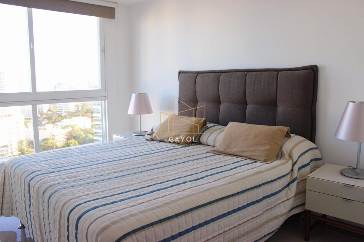 Apartamento ID.126 - ALQUILER EN ENERO EN TORRE ONE II, VISTA AL MAR, MUY BUENOS AMENITIES
