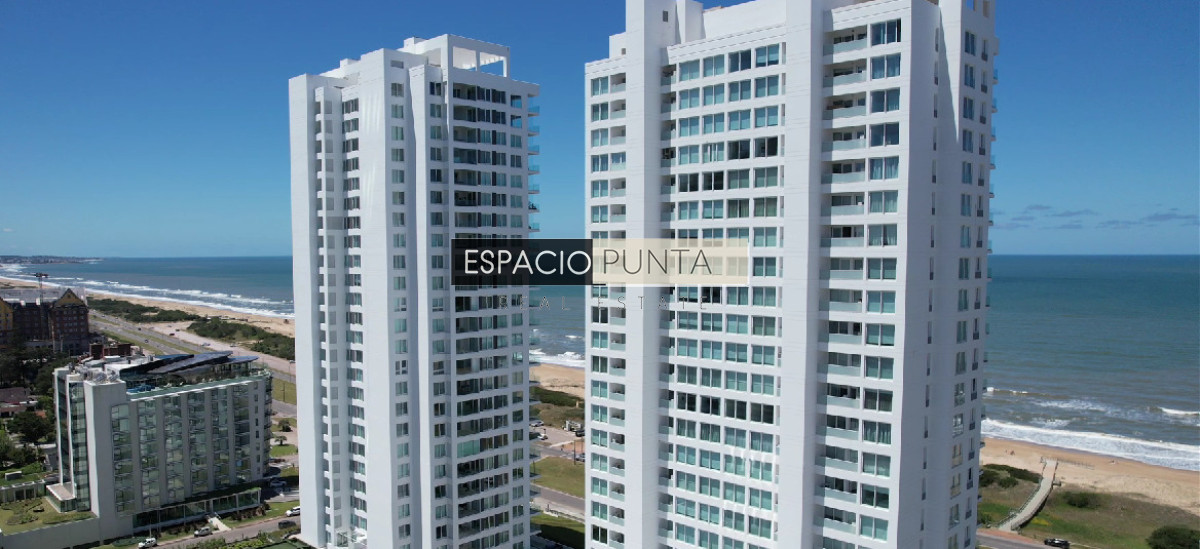 Apartamento ID.3729 - Vistas panoramicas de Playa Brava, Departamento de 3 dormitorios en venta. Torre Le Parc