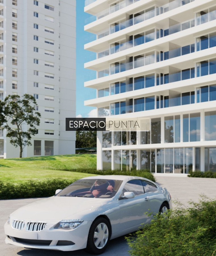 Apartamento ID.3729 - Vistas panoramicas de Playa Brava, Departamento de 3 dormitorios en venta. Torre Le Parc
