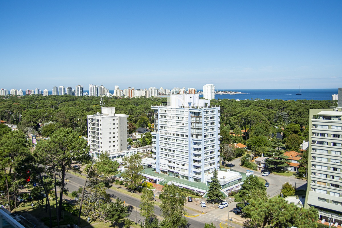 Apartamento ID.666 - En venta apartamento de 3 dormitorios con muy buena vista a la bahía, Punta del Este.